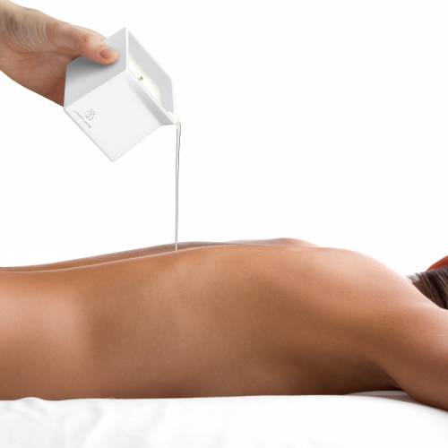 Массажная свеча Jimmyjane Afterglow Massage Candle розовый лотос
