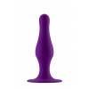 Анальная пробка Butt Plug with Suction Cup Medium Purple