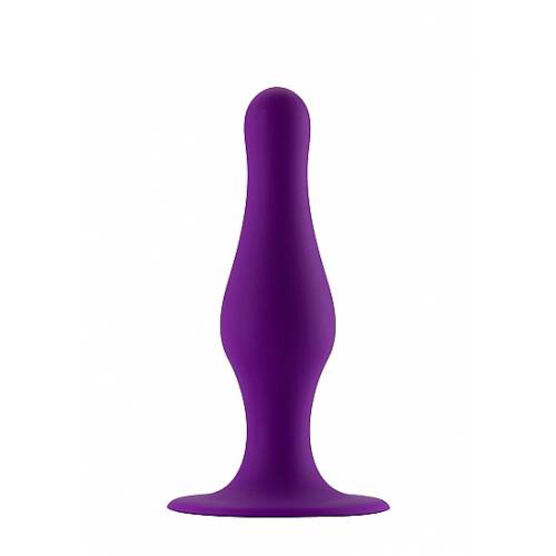 Анальная пробка Butt Plug with Suction Cup Medium Purple