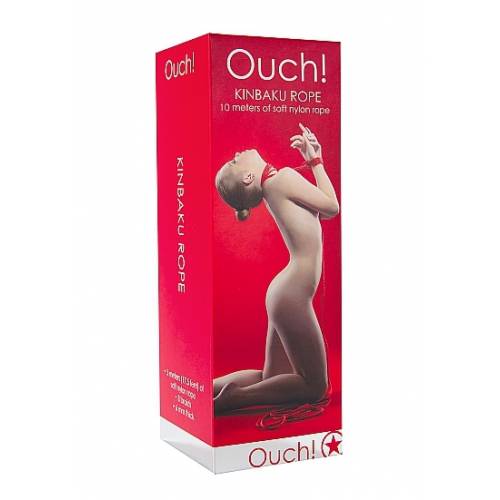 Веревка для бондажа Kinbaku 10 m. Red