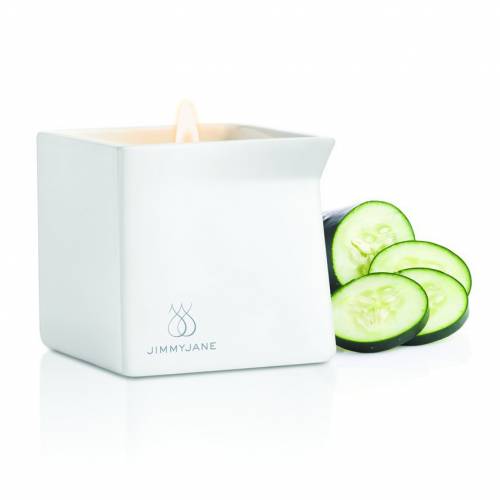 Массажная свеча Jimmyjane Afterglow Massage Candle огурец