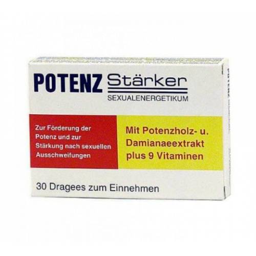 Продукт для мужчин Potenz Starker - 30 драже