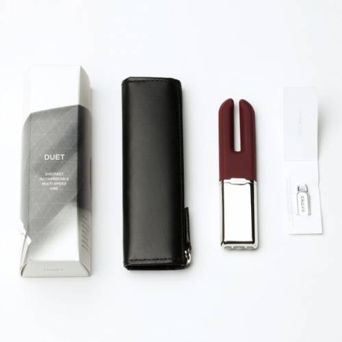 Клиторальный вибратор Crave Duet Vibrator Crimson