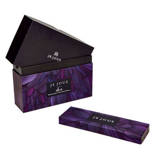 Вагинально-клиторальный вибратор Je Joue - Dua Vibrator Fuchsia