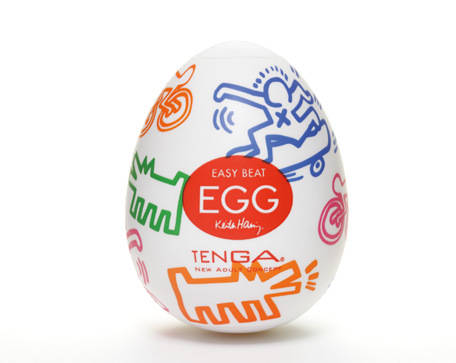 Мастурбатор яйцо TENGA&Keith Haring Egg Street