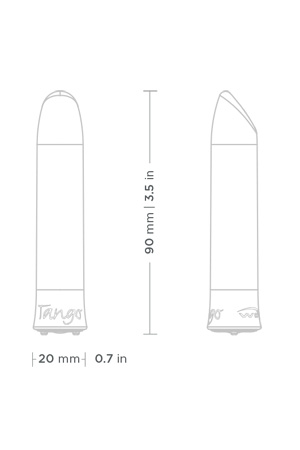 WE-VIBE Tango Blue Вибратор  USB голубой