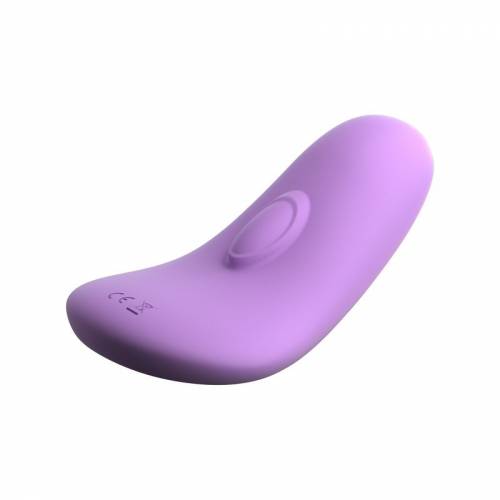 Компактный вибростимулятор с пультом ДУ Fantasy For Her Remote Silicone Please-Her