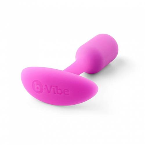 Анальная втулка b-Vibe Snug Plug 1, розовая