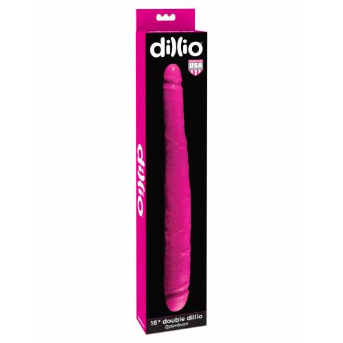 Фаллоимитатор двусторонний Dillio 16" Double розовый