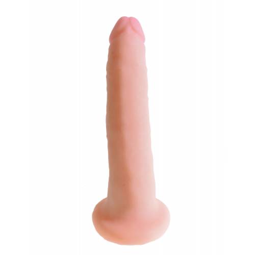 Фаллоимитатор реалистик King Cock+ Dual Density 7" телесный