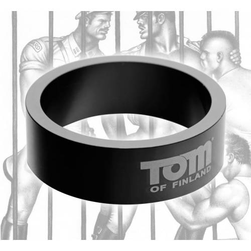 Эрекционное кольцо из металла Tom of Finland - 5 см