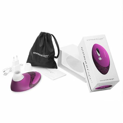 Womanizer Pro бесконтактный клиторальный стимулятор, бордовый