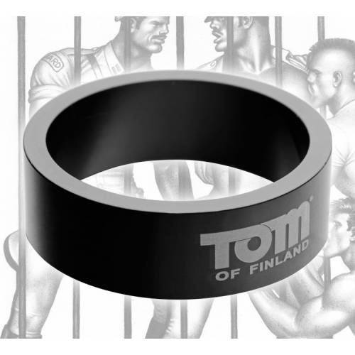 Эрекционное кольцо из металла Tom of Finland - 6 см